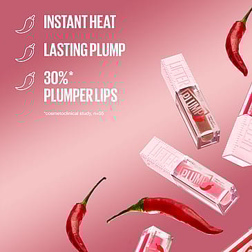Maybelline New York Lifter Plump Lipgloss 006 Hot Chilli