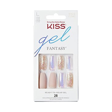 Kiss Gel Fantasy Fancy Brunch 28 pcs Gel Fantasy Fancy Brunch 28 pcs