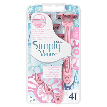 Gillette Simply Venus Disposable Razors Simply Venus Disposable Razors