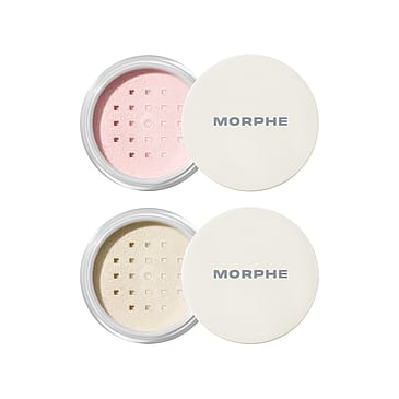 Morphe Totally Set Mini Brighten & Set Powder Duo Totally Set Mini Brighten & Set Powder Duo