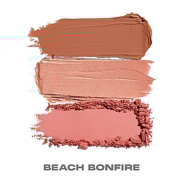 Morphe Cheek Thrills Multi-Finish Face Trio Beach Bonfire