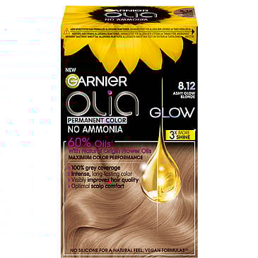 Garnier Olia 8.12 Ashy Glow Blonde