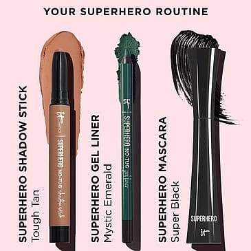 IT Cosmetics Superhero No-Tug Eye Shadow Stick Tough Tan