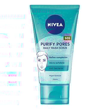 NIVEA Purify Pores Daily Wash Scrub Purify Pores Daily Wash Scrub