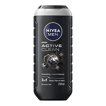 NIVEA Active Clean Shower Gel 253 ml