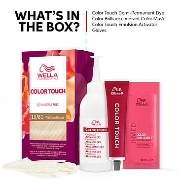 Wella Professionals Color Touch Hair Color 2/0 Black