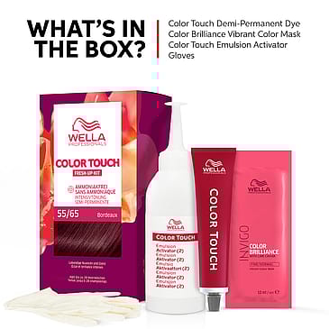 Wella Professionals Color Touch Hair Color 4/0 Medium Brown