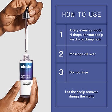 Nioxin Night Density Rescue Serum 70 ml