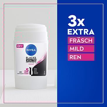 NIVEA Black & White Deodorant Stick 50 ml