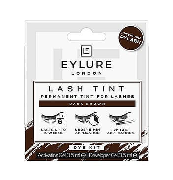Eylure Lash Tint Permanent Lash Color Dark Brown
