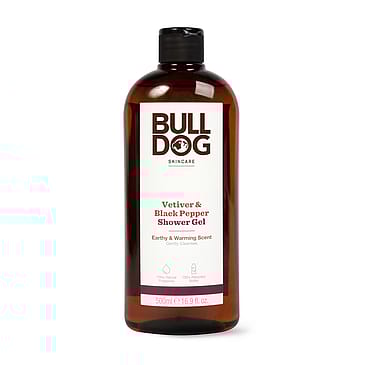Bulldog Black Pepper & Vetiver Shower Gel 500 ml