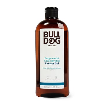 Bulldog Peppermint & Eucalyptus Shower Gel 500 ml