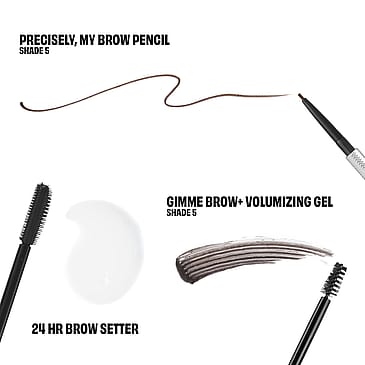 Benefit Brow Haul Of Fame - Brow Pencil, Brow Gel & Brow Setter Makeup Kit Shade 5