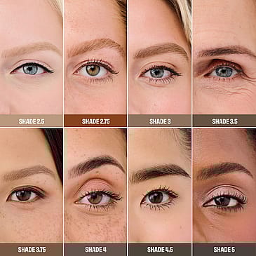 Benefit Mighty Fine Brow Pen - Superfine Triple Tip Brow Pen 4 Warm Deep Brown