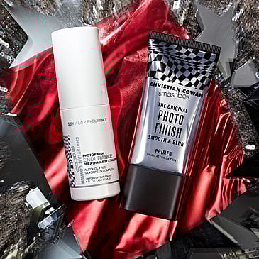 Smashbox Serving Base Full-Size Primer + Mini Setting Spray Set Serving Base Full-Size Primer + Mini Setting Spray Set