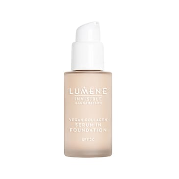 Lumene Invisible Illumination Vegan Collagen Serum in Foundation SPF30