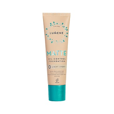 Lumene Matte Oil-Control Foundation SPF20 0 Light Ivory