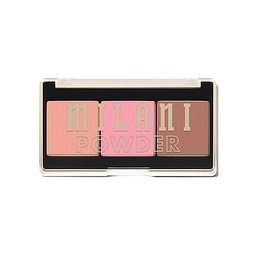 Milani Cheek Kiss Powder Blush Palette - Golden Hour Glow Cheek Kiss Powder Blush Palette