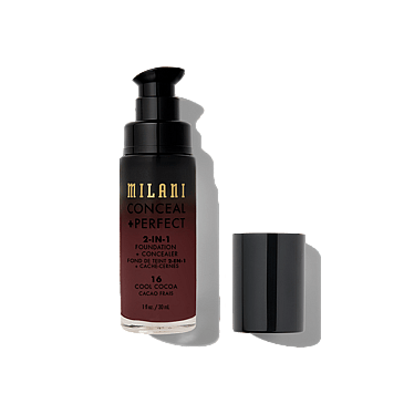Milani Conceal + Perfect 2-In-1 Foundation 16 Cool Cocoa