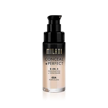 Milani Conceal + Perfect 2-In-1 Foundation 00A Porcelain