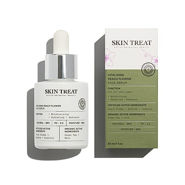 SKIN TREAT Vitalising Peach Flower Face Serum 30 ml