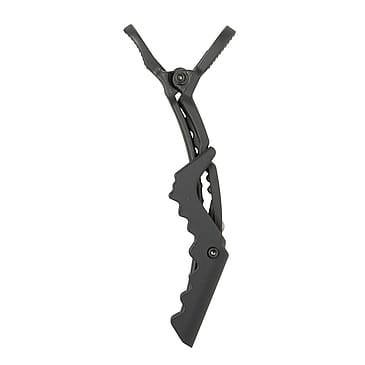 KICKS Beauty Croco Hair Styling Clips Black 4-Pack