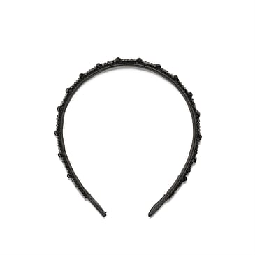 KICKS Beauty Diadem Black Stone Embroidery