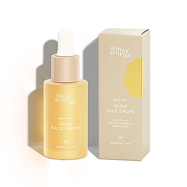 Sunny Stories Self Tan Glow Face Drops Gradual Tan 30 ml
