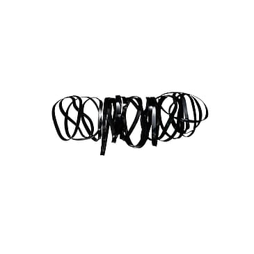 KICKS Beauty Mini Elastics Black 20 pcs