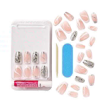 Kiss Voguish Fantasy Artificial Nail Fashspiration 28 pcs