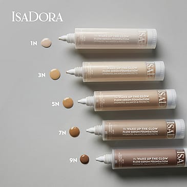 IsaDora Wake Up The Glow Fluid Serum Foundation 7N