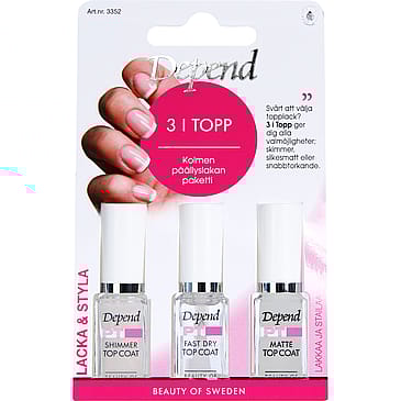 Depend Nail Care 3 Favorites Nail Care 3 Favorites