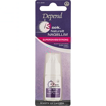Depend 3 Sec Natural Nail Glue 3 Sec Natural Nail Glue