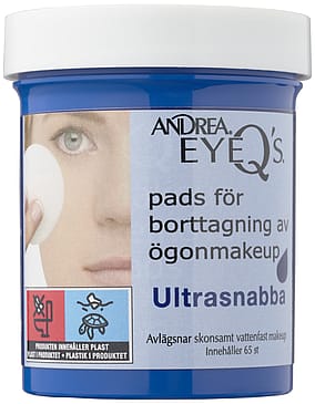 Andrea Eye-Q´s Remover Ultra quick pads 65 pcs