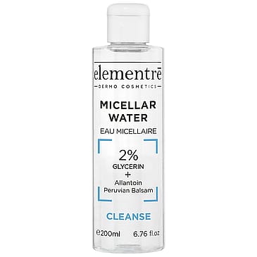 elementrē Micellar Water - 2% Glycerin 200 ml