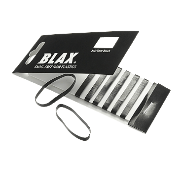 Blax Snag-Free Hair Elastics Black