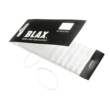 Blax Snag-Free Hair Elastics Clear