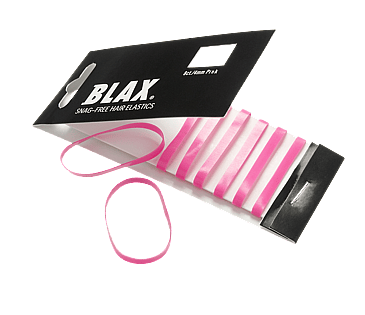 Blax Snag-Free Hair Elastics Pink