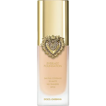 Dolce & Gabbana Everlast Foundation 24H Full Coverage 3D Matte No Transfer SPF20 6W Light