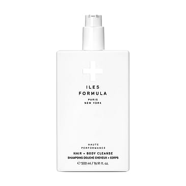 Iles Formula Hair + Body Cleanse + Sponge 500 ml