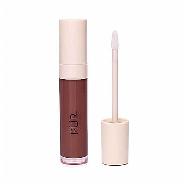 PÜR Glossy Lip Tint Plumping Tinted Lip Oil Blackberry Smash