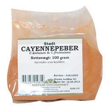 Natur Drogeriet Cayennepeber stødt 100 g
