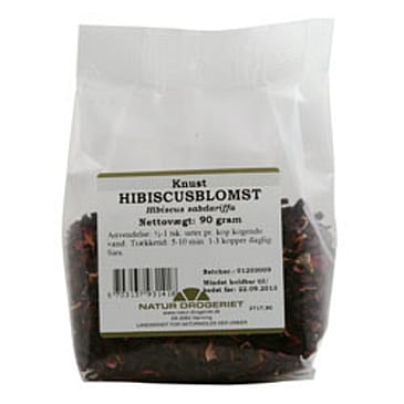 Natur Drogeriet Hibiscusblomst knust 90 g
