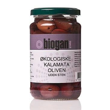 Biogan Oliven kalamata u. sten Ø 315 g