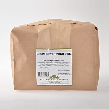 Natur Drogeriet Grøn te (gunpower) 1 kg