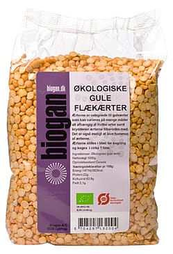 Biogan Gule flækærter Ø