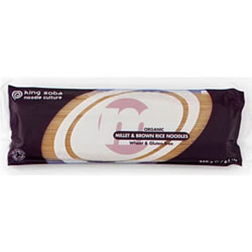King Soba Hirse & Ris Nudler Ø 250 g