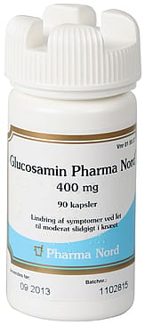 Glucosamin Pharma Nord 400 mg hårde kapsler 90 kaps.