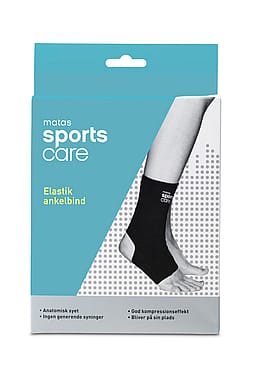 Matas Sports Care Elastik Ankelbind Sort XL