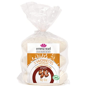 Emma Nöel Argan sæbe 3 x 150 g